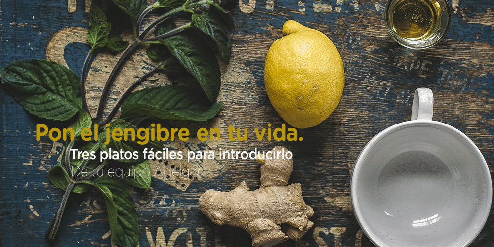 recetas con jengibre